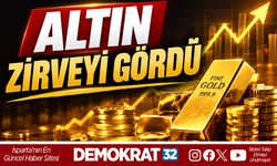 ALTIN ZİRVEYİ GÖRDÜ