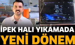 İPEK HALI YIKAMADA YENİ DÖNEM: "SICAK SU"