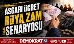 ASGARİ ÜCRET RÜYA ZAM SENARYOSU