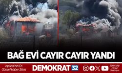 BAĞ EVİ CAYIR CAYIR YANDI