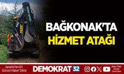 BAĞKONAK'TA HİZMET ATAĞI