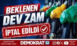 BEKLENEN DEV ZAM İPTAL EDİLDİ