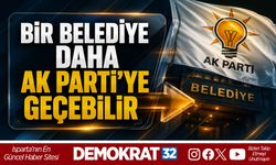 BİR BELEDİYE DAHA AK PARTİ’YE GEÇEBİLİR