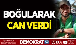 BOĞULARAK CAN VERDİ