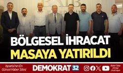 BÖLGESEL İHRACAT MASAYA YATIRILDI