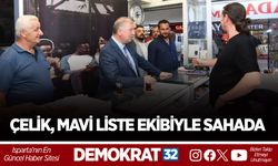 ÇELİK MAVİ LİSTE EKİBİYLE SAHADA