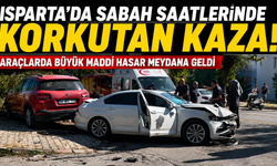 Isparta’da Sabah Saatlerinde Korkutan Kaza