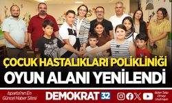 ÇOCUK HASTALIKLARI POLİKLİNİĞİ OYUN ALANI YENİLENDİ