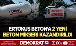 ERTOKUŞ BETON’A 2 YENİ BETON MİKSERİ KAZANDIRILDI