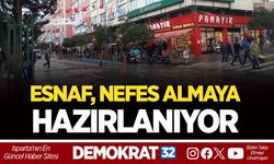 ESNAF, NEFES ALMAYA HAZIRLANIYOR