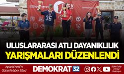 GÖNEN'DE ULUSLARARASI ATLI DAYANIKLILIK YARIŞMALARI DÜZENLENDİ