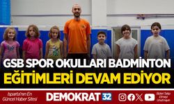 GSB SPOR OKULLARI BADMİNTON EĞİTİMLERİ DEVAM EDİYOR