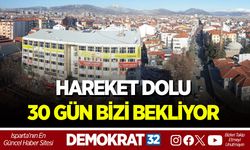 HAREKET DOLU 30 GÜN BİZİ BEKLİYOR