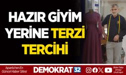 HAZIR GİYİM YERİNE TERZİ TERCİHİ