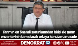 Tarımın en önemli sorunlarından birisi de tarım  envanterinin tam olarak ortaya konulamamasıdır