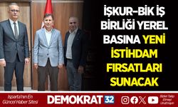 İŞKUR–BİK İŞ BİRLİĞİ YEREL BASINA YENİ İSTİHDAM FIRSATLARI SUNACAK