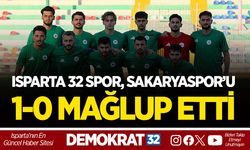 ISPARTA 32 SPOR, SAKARYASPOR’U 1-0 MAĞLUP ETTİ