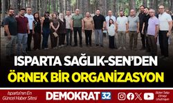 ISPARTA SAĞLIK-SEN’DEN ÖRNEK BİR ORGANİZASYON