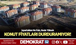 KONUT FİYATLARI DURDURAMIYOR!