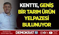 KENTTE, GENİŞ BİR TARIM ÜRÜN YELPAZESİ BULUNUYOR