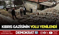 KIBRIS GAZİSİNİN YOLU YENİLENDİ