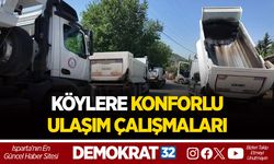 KÖYLERE KONFORLU ULAŞIM ÇALIŞMALARI