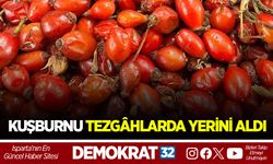 KUŞBURNU TEZGÂHLARDA YERİNİ ALDI
