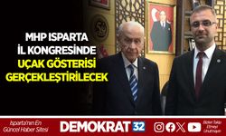 MHP ISPARTA İL KONGRESİNDE UÇAK GÖSTERİSİ GERÇEKLEŞTİRİLECEK