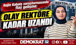 OLAY REKTÖRE KADAR UZANDI