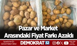 Pazar ve Market Arasındaki Fiyat Farkı Azaldı
