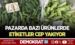 PAZARDA BAZI ÜRÜNLERDE ETİKETLER CEP YAKIYOR