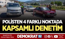 POLİSTEN 4 FARKLI NOKTADA KAPSAMLI DENETİM