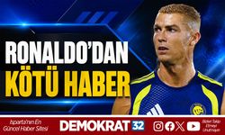 RONALDO'DAN KÖTÜ HABER