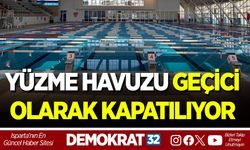 SDÜ 29 EKİM OLİMPİK YÜZME HAVUZU GEÇİCİ OLARAK KAPATILIYOR