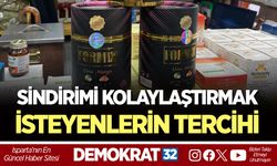 SİNDİRİMİ KOLAYLAŞTIRMAK İSTEYENLERİN TERCİHİ