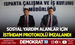 SOSYAL YARDIM ALANLAR İÇİN İSTİHDAM PROTOKOLÜ İMZALANDI