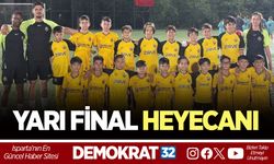 U-11 MİNİKLERDE YARI FİNAL HEYECANI