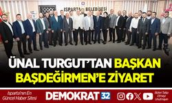 ÜNAL TURGUT’TAN BAŞKAN BAŞDEĞİRMEN’E ZİYARET
