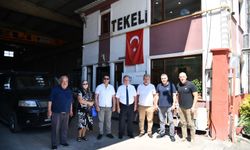 BAŞKAN ÇELİK, MAHRUKATÇILAR SİTESİNDE ÜYELERLE BULUŞTU