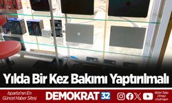 Yılda Bir Kez Bakımı Yaptırılmalı