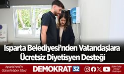 Isparta Belediyesi’nden vatandaşlara ücretsiz diyetisyen desteği