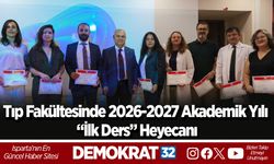 Tıp Fakültesinde 2026-2027 Akademik Yılı “İlk Ders” Heyecanı