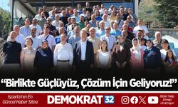 “Birlikte Güçlüyüz, Çözüm İçin Geliyoruz!”