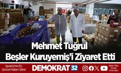 Mehmet Tuğrul Beşler Kuruyemiş’i Ziyaret Etti