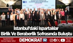 İstanbul’daki Ispartalılar birlik ve beraberlik sofrasında buluştu