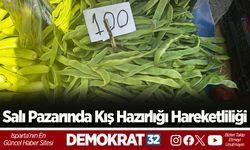 Salı Pazarında Kış Hazırlığı Hareketliliği