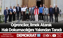 Öğrenciler, İlmek Atarak Halı Dokumacılığını Yakından Tanıdı