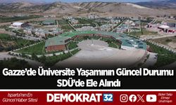 Gazze’de Üniversite Yaşamının Güncel Durumu SDÜ’de Ele Alındı