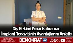 Diş Hekimi Pınar Kahraman ‘İmplant Tedavisinin Avantajlarını Anlattı’