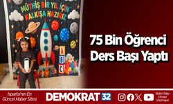 75 Bin Öğrenci Ders Başı Yaptı
